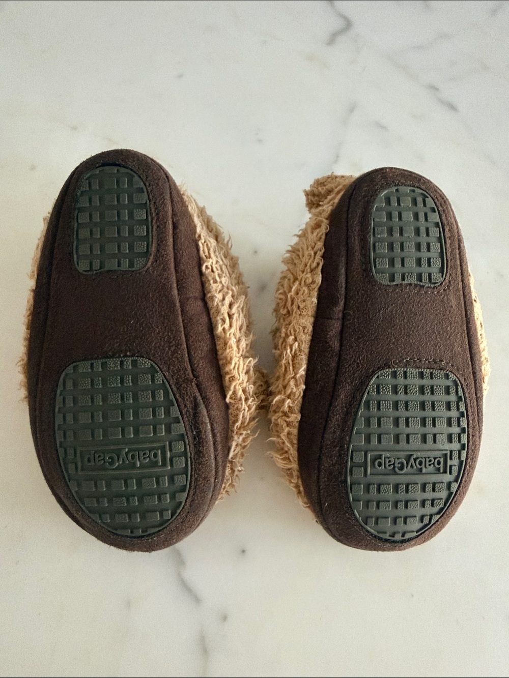 Baby GAP Brannan Bear Bootie Slip-On Slippers Size Medium 7/8 - Picture 4 of 4